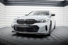 Laden Sie das Bild in den Galerie-Viewer, Maxton Design Front Ansatz V.2 für BMW 3er M340i / M-Paket G20 / G21 Facelift schwarz Hochglanz