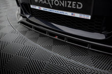 Laden Sie das Bild in den Galerie-Viewer, Maxton Design Front Ansatz für BMW 6er GT M-Paket G32 schwarz Hochglanz