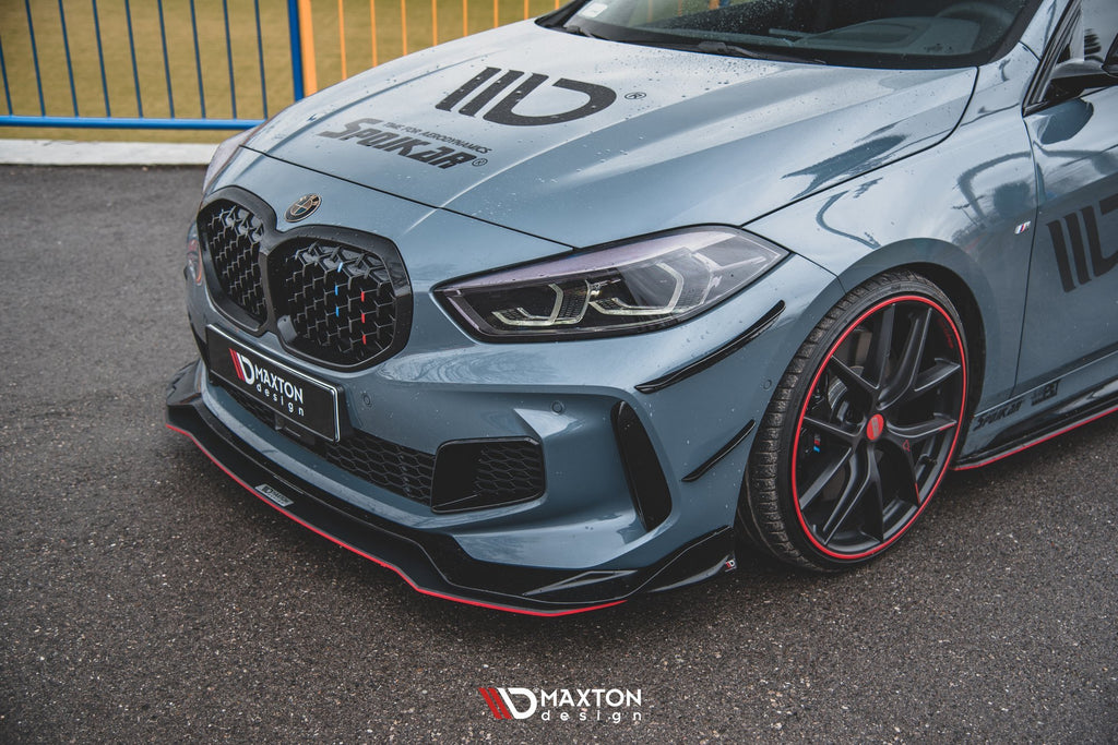 Maxton Design Stoßstangenflügel vorne (Canards) BMW 1er F40 M-Paket / M135i