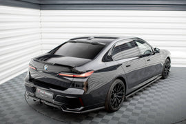 Maxton Design Heckscheiben Spoiler für BMW 7 M-Paket / M760e G70 schwarz Hochglanz
