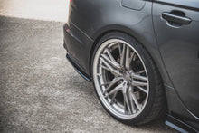 Laden Sie das Bild in den Galerie-Viewer, Maxton Design Heck Ansatz Flaps Diffusor passend für Diffusor passend für Audi S6 / A6 S-Line C7 FL