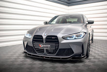 Laden Sie das Bild in den Galerie-Viewer, Maxton Design Front Ansatz V.2 für BMW M4 G82 / M3 G80 schwarz Hochglanz
