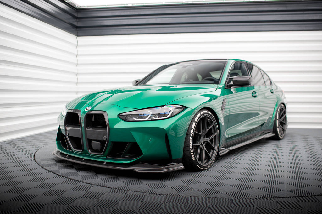 Maxton Design Carbon Fiber Front Ansatz V.2 für BMW M4 G82  / M3 G80