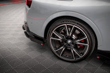 Laden Sie das Bild in den Galerie-Viewer, Maxton Design Street Pro Heck Ansatz Flaps Diffusor +Flaps für BMW 2 Coupe M240i G42 schwarz Hochglanz
