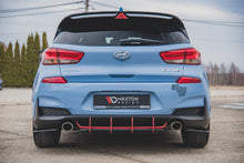 Laden Sie das Bild in den Galerie-Viewer, Maxton Design Robuster Racing Heck Ansatz Flaps Diffusor passend für Hyundai I30 N Mk3 Hatchback