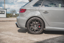 Laden Sie das Bild in den Galerie-Viewer, Maxton Design Robuster Racing Heck Ansatz Flaps Diffusor passend für Audi RS3 8V Sportback
