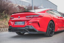 Maxton Design Mittlerer Diffusor Heck Ansatz passend für Bmw M850i G15 schwarz Hochglanz