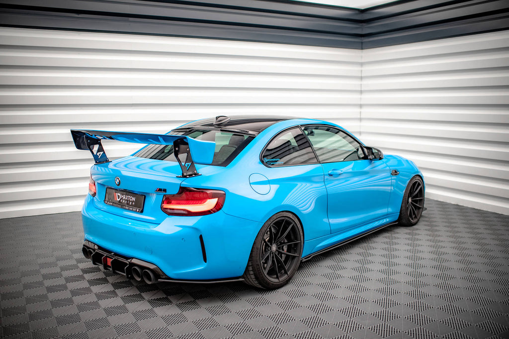 Maxton Design Street Pro Heck Ansatz Flaps Diffusor für BMW M2 F87