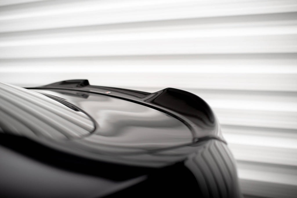 Maxton Design Spoiler CAP für 3D BMW 4er Gran Coupe F36 schwarz Hochglanz