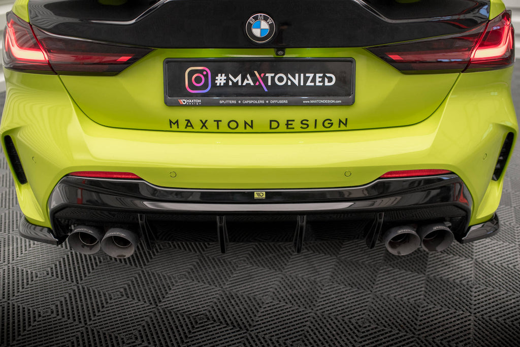 Maxton Design Diffusor Heck Ansatz V.3 für BMW 1er F40 M-Paket/ M135i