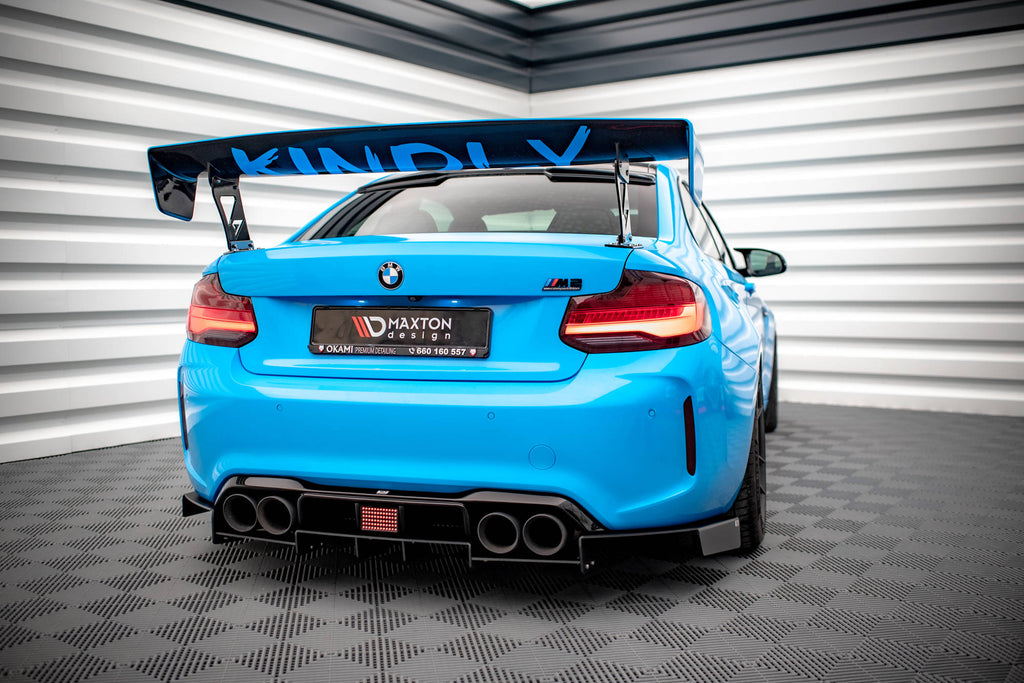 Maxton Design Heckschürze für Racing BMW M2 F87