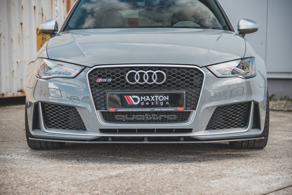 Maxton Design Robuste Racing Splitter Audi RS3 8V Sportback