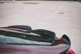Maxton Design Spoiler CAP passend für Paket BMW i8 schwarz Hochglanz