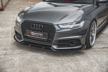 Laden Sie das Bild in den Galerie-Viewer, Maxton Design Front Ansatz passend für passend für Audi S6 / A6 S-Line C7 FL
