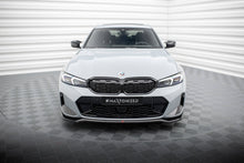 Laden Sie das Bild in den Galerie-Viewer, Maxton Design Front Ansatz V.2 für BMW 3er M340i / M-Paket G20 / G21 Facelift schwarz Hochglanz