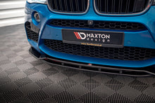 Laden Sie das Bild in den Galerie-Viewer, Maxton Design Front Ansatz V.2 für BMW X5 M F85 / X6 M F86 schwarz Hochglanz