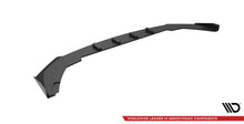 Laden Sie das Bild in den Galerie-Viewer, Maxton Design Street Pro Front Ansatz für +Flaps für + Flaps BMW 2 Coupe M-Paket / M240i G42 schwarz Hochglanz