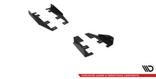Laden Sie das Bild in den Galerie-Viewer, Maxton Design Side Flaps BMW 4er Gran Coupe F36 schwarz Hochglanz