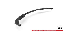 Laden Sie das Bild in den Galerie-Viewer, Maxton Design Street Pro Front Ansatz für +Flaps für BMW 4er M-Paket G22 schwarz Hochglanz