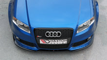 Laden Sie das Bild in den Galerie-Viewer, Maxton Design Front Ansatz passend für V.2 Audi RS4 B7 schwarz Hochglanz