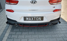 Laden Sie das Bild in den Galerie-Viewer, Maxton Design Diffusor Heck Ansatz passend für Heckschürze passend für HYUNDAI I30 Mk3 N