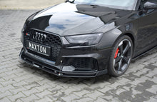 Laden Sie das Bild in den Galerie-Viewer, Maxton Design Racing Front Ansatz passend für V.2 passend für AUDI RS3 8V FL SPORTBACK