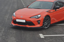 Laden Sie das Bild in den Galerie-Viewer, Maxton Design Front Ansatz passend für V.2 TOYOTA GT86 FACELIFT schwarz Hochglanz