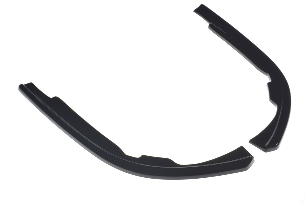 Maxton Design Heck Ansatz Flaps Diffusor passend für Volkswagen Passat R-Line B8 schwarz Hochglanz