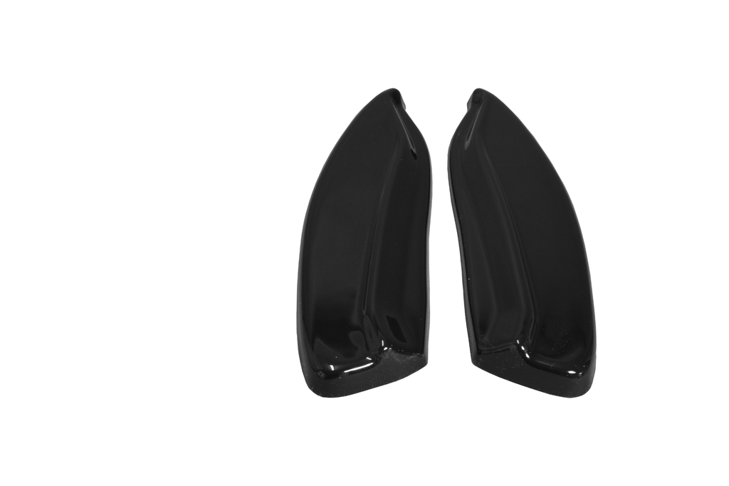 Maxton Design Heck Ansatz Flaps Diffusor passend für V.1 Mercedes SLK R172 schwarz Hochglanz
