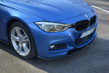 Laden Sie das Bild in den Galerie-Viewer, Maxton Design Front Ansatz passend für BMW 3er F30 FL SEDAN M-SPORT schwarz Hochglanz