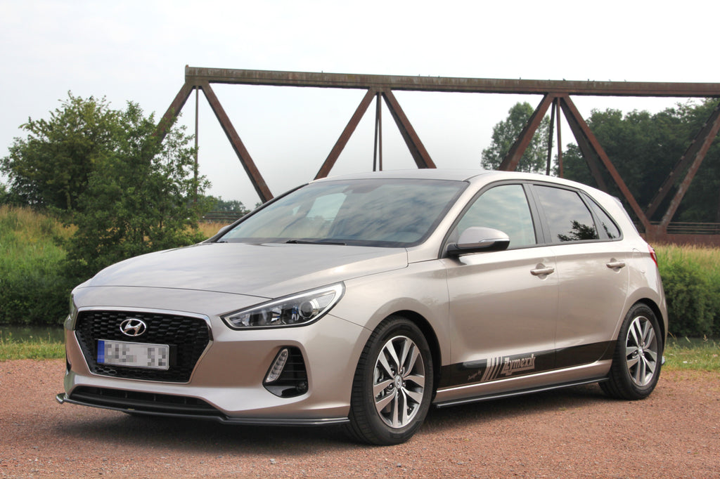 Maxton Design Front Ansatz passend für V.1 HYUNDAI I30 MK3 HATCHBACK  schwarz Hochglanz
