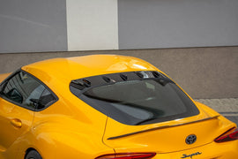 Maxton Design Heckscheiben Spoiler Toyota Supra mk5 schwarz Hochglanz