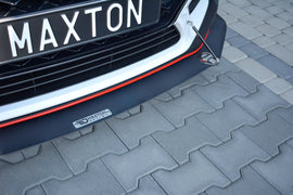 Maxton Design Racing Front Ansatz passend für passend für HYUNDAI I30 Mk3 N
