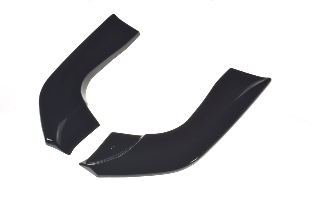 Maxton Design Heck Ansatz Flaps Diffusor passend für BMW X5 E70 Facelift M Paket schwarz Hochglanz