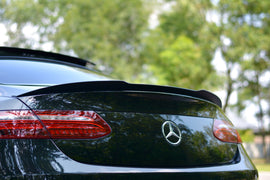 Maxton Design Spoiler CAP passend für Mercedes-Benz E-Klasse W213 Coupe (C238) AMG-Line schwarz Hochglanz