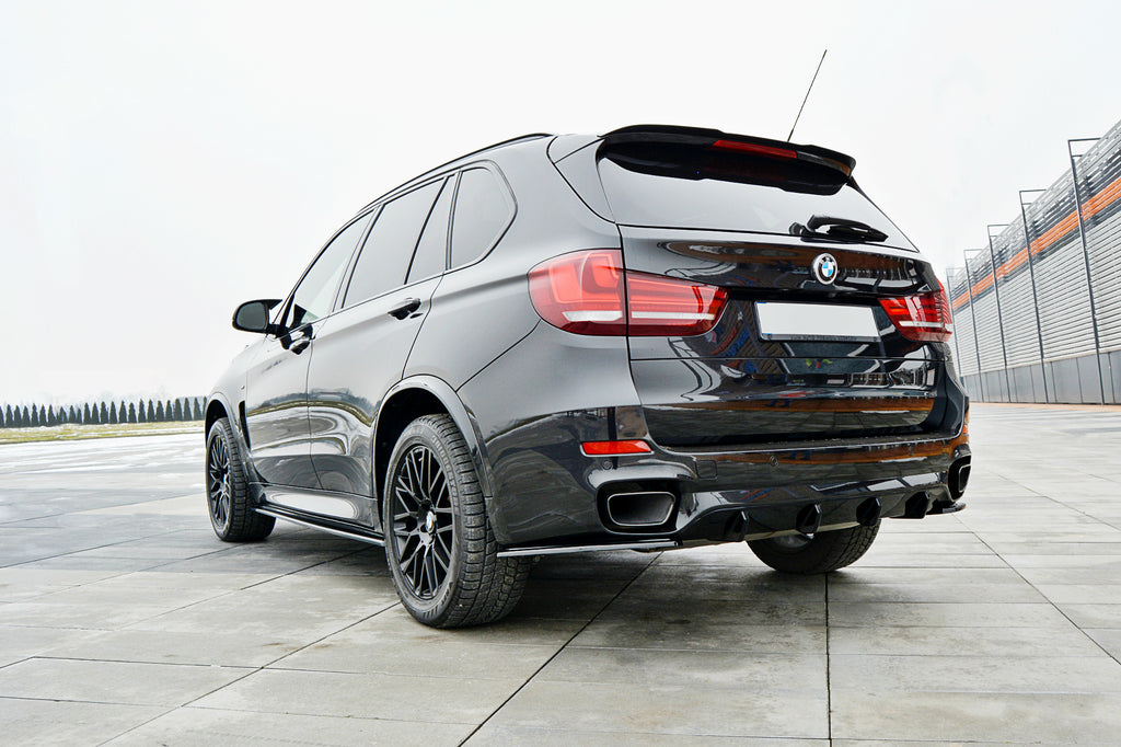 Maxton Design Seitenschweller Ansatz passend für BMW X5 F15 M50d schwarz Hochglanz