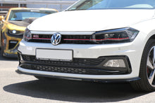 Laden Sie das Bild in den Galerie-Viewer, Maxton Design Front Ansatz passend für V.2 VW POLO MK6 GTI schwarz Hochglanz