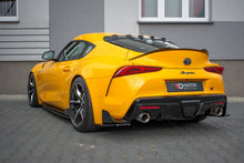 Laden Sie das Bild in den Galerie-Viewer, Maxton Design Heckscheiben Spoiler Toyota Supra mk5 schwarz Hochglanz