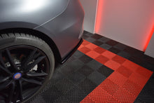 Laden Sie das Bild in den Galerie-Viewer, Maxton Design Heck Ansatz Flaps Diffusor passend für MERCEDES- BENZ C-KLASSE W205 COUPE AMG-LINE schwarz Hochglanz