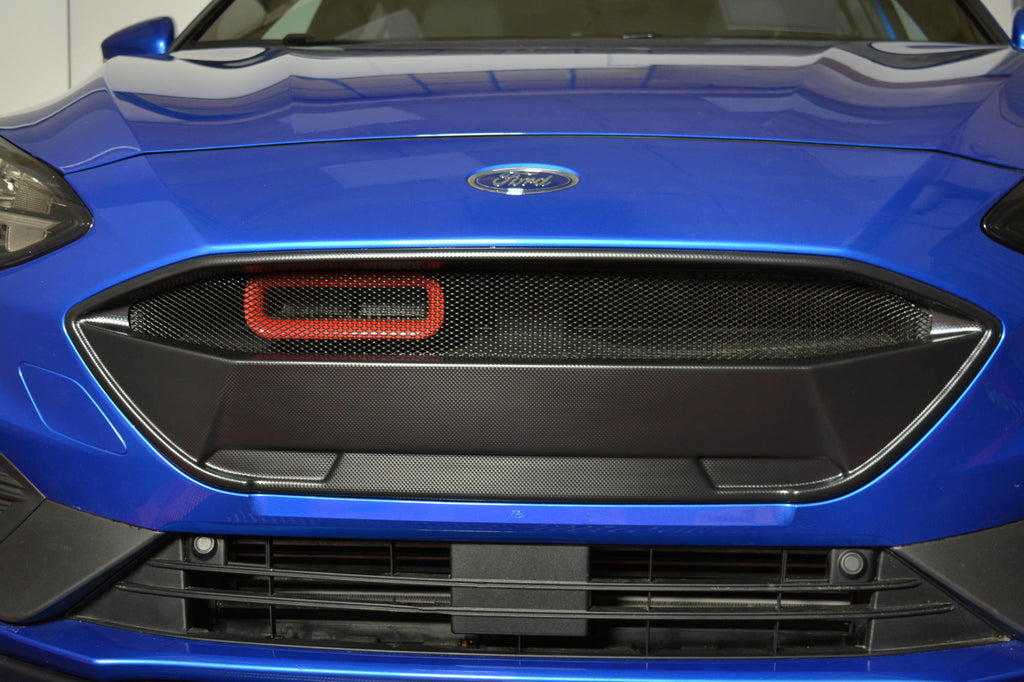 Maxton Design Front Grill Ford Focus ST / ST-Line Mk4 schwarz Hochglanz