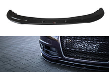 Laden Sie das Bild in den Galerie-Viewer, Maxton Design Front Ansatz passend für Audi A6 S-Line C6 FL  schwarz Hochglanz