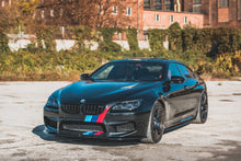 Laden Sie das Bild in den Galerie-Viewer, Maxton Design Front Ansatz passend für V.2 BMW M6 F06 Gran Coupe schwarz Hochglanz