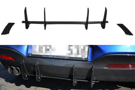 Maxton Design Diffusor Heck Ansatz passend für Heckschürze V.1 passend für BMW 1er F20/F21 M-POWER FL
