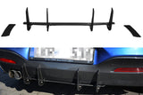 Maxton Design Diffusor Heck Ansatz passend für Heckschürze V.1 passend für BMW 1er F20/F21 M-POWER FL