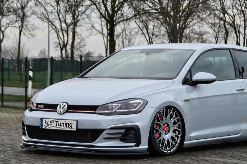 Ingo Noak Cup Frontspoilerlippe für VW Golf 7 GTI + GTD Typ AU Facelift