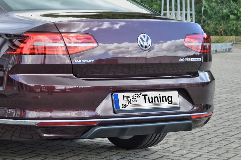 Ingo Noak Heckdiffusor mittig , auch für Fahrzeuge mit abnehmbarer AHK für VW Passat 3G, B8