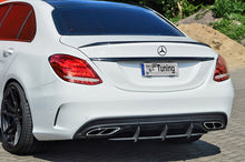 Laden Sie das Bild in den Galerie-Viewer, Ingo Noak Gefräßter Heckansatz für Mercedes Benz C43 AMG, W205