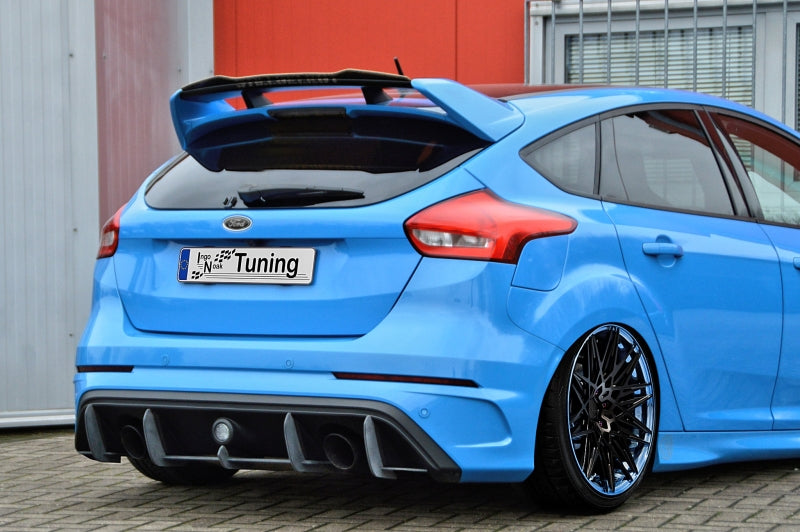 Ingo Noak Gefräßter Heckansatz  mit Finnen für Ford Focus 3 RS, Typ: DYB/RS