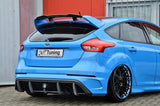 Ingo Noak Gefräßter Heckansatz  mit Finnen für Ford Focus 3 RS, Typ: DYB/RS