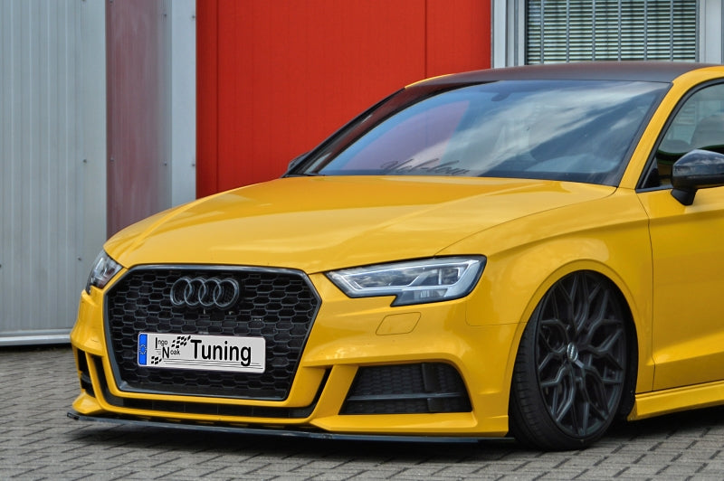 Ingo Noak Cup Frontspoilerlippe für Audi A3, 8V, S-Line + S3, Limousine